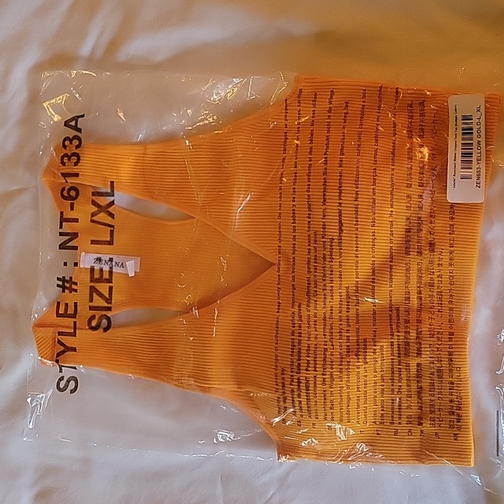 NWT Zenana bralette/sports bra